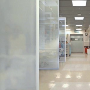 Divisorio ospedaliero-Smart glass